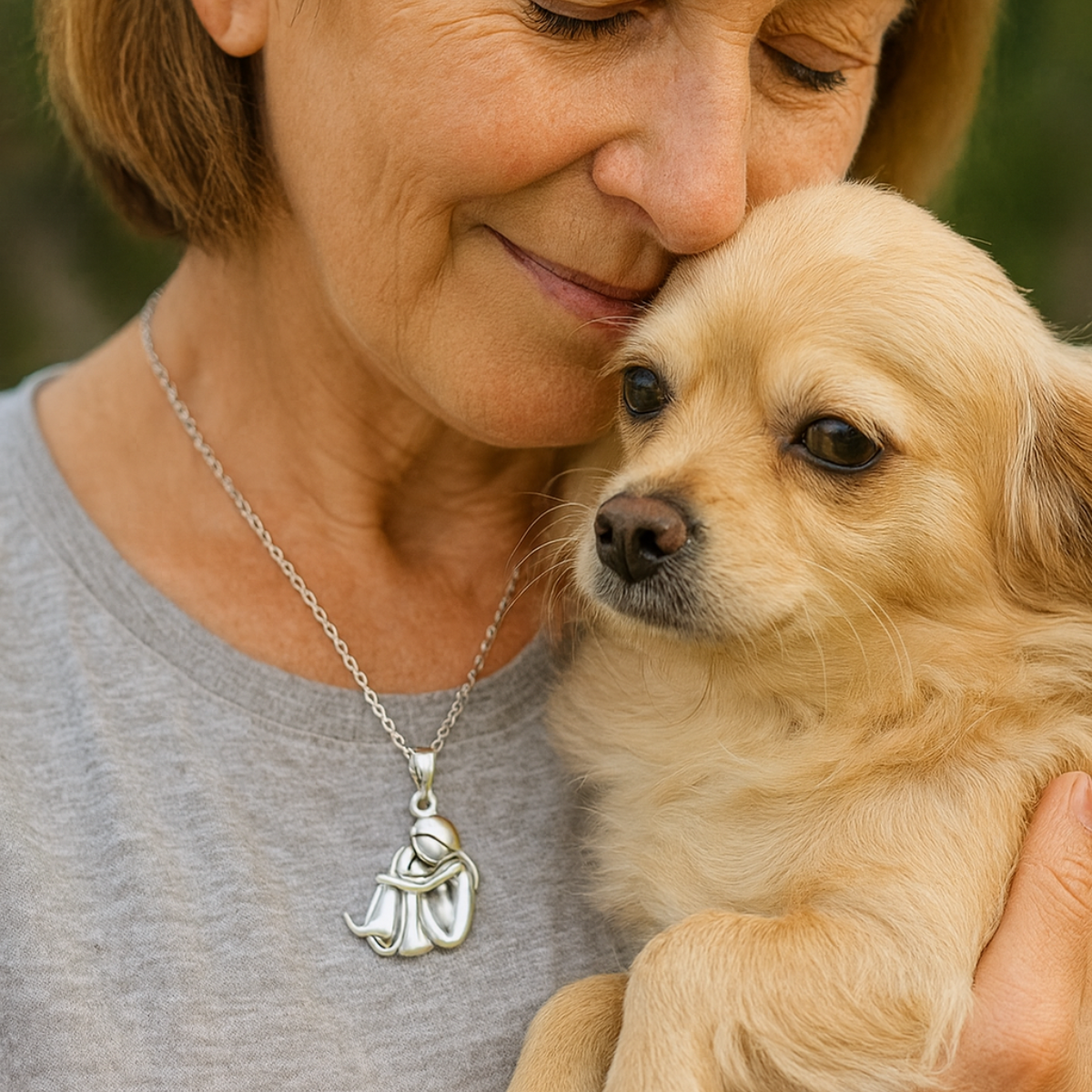 Montelle Paris™ | Collier avec pendentif en forme de chien