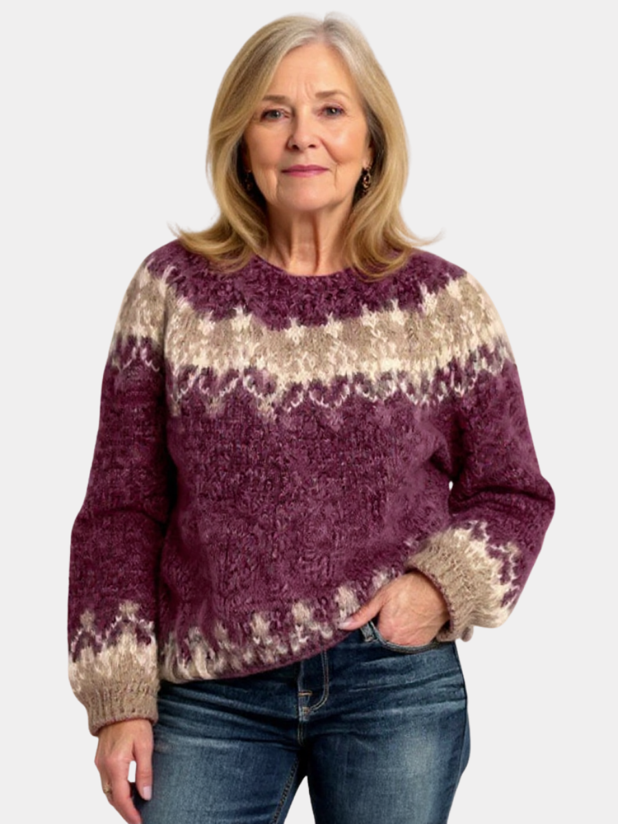 Montelle Paris™ | Pull Héritage Nordique Judy