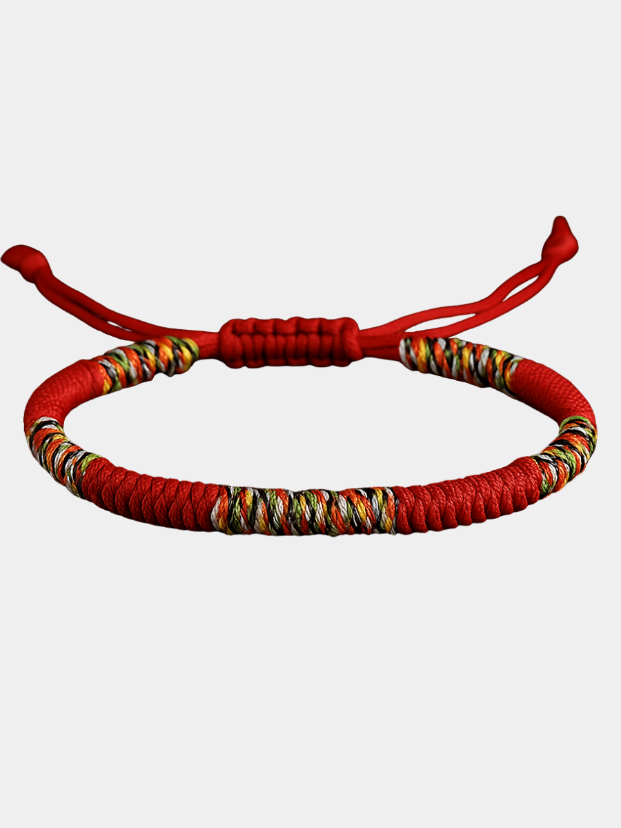 Montelle Paris™ | Bracelet “Fil Rouge du Destin” en soie