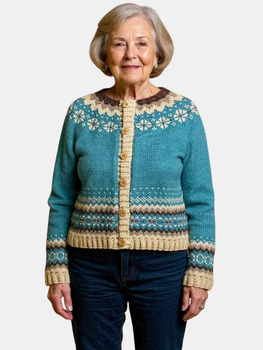 Montelle Paris™ | Gilet Tricoté Vintage Paris