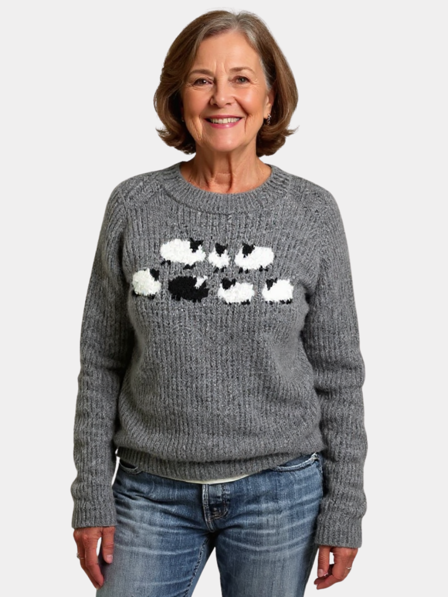 Montelle Paris™ | Pull Tricoté à la Main Elina