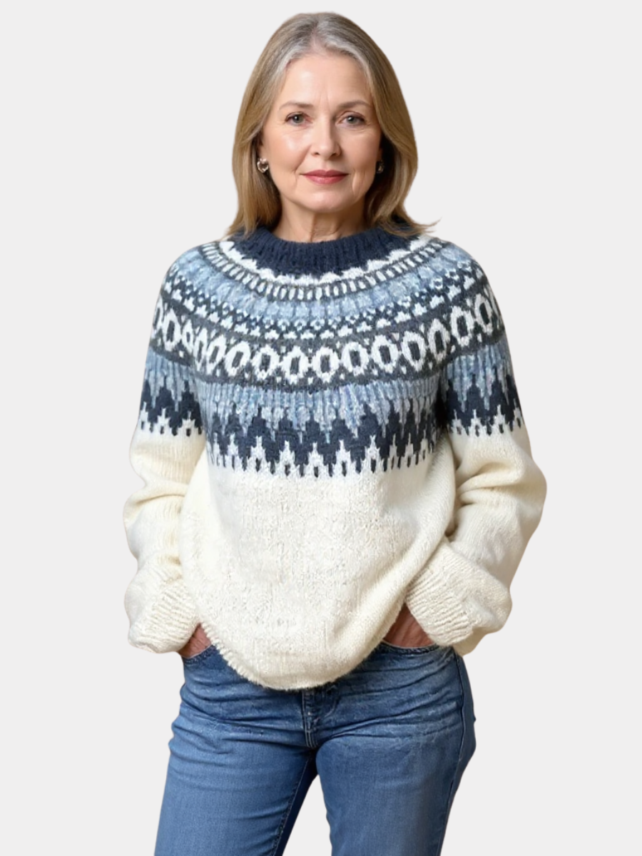 Montelle Paris™ | Pull en Laine Islandais Solena