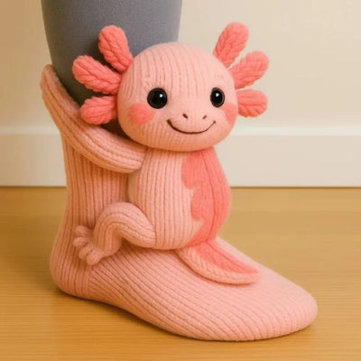 Montelle Paris Chaussettes Peluche 3D – Édition Limitée de Noël