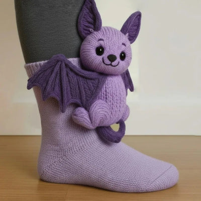 Montelle Paris Chaussettes Peluche 3D – Édition Limitée de Noël