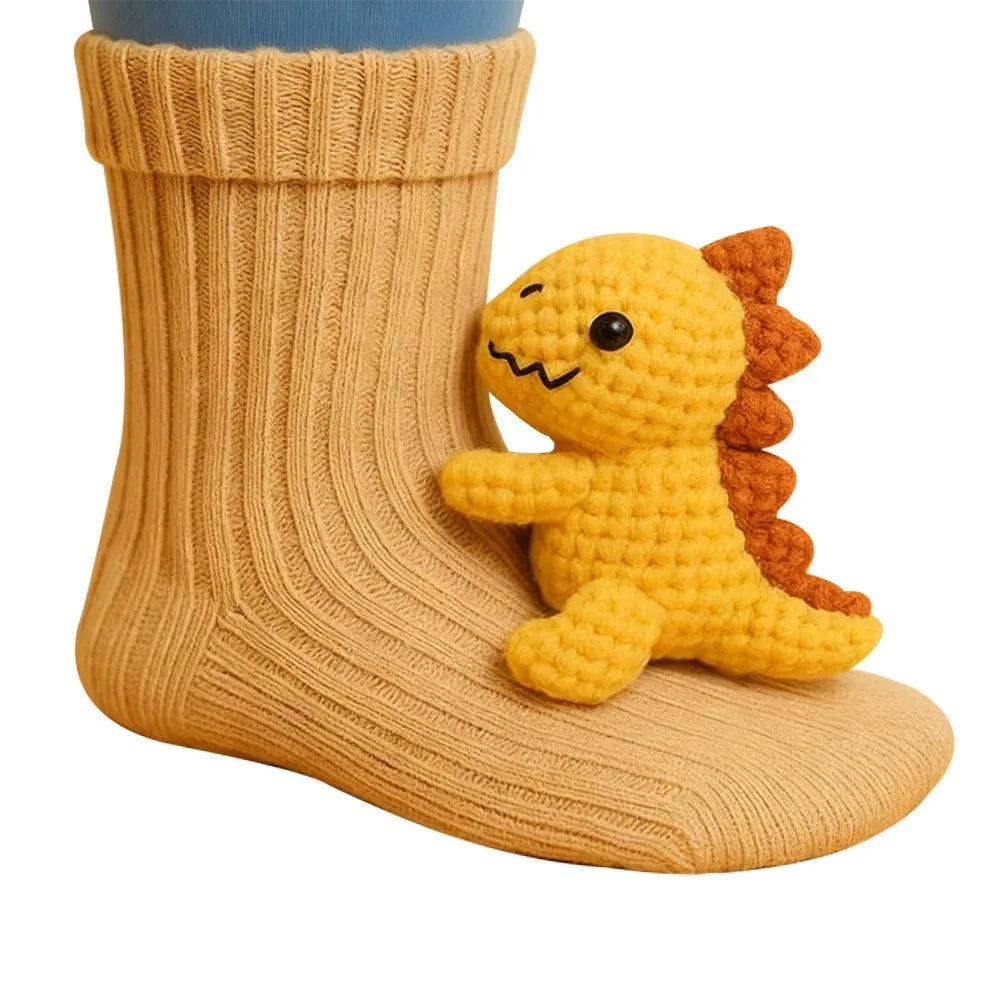 Montelle Paris Chaussettes Peluche 3D – Édition Limitée de Noël