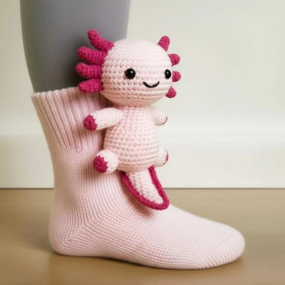 Montelle Paris Chaussettes Peluche 3D – Édition Limitée de Noël