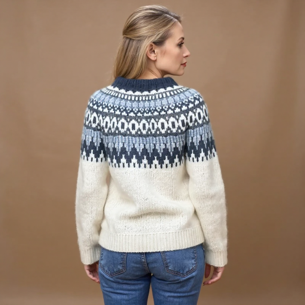 Montelle Paris™ | Pull en Laine Islandais Solena