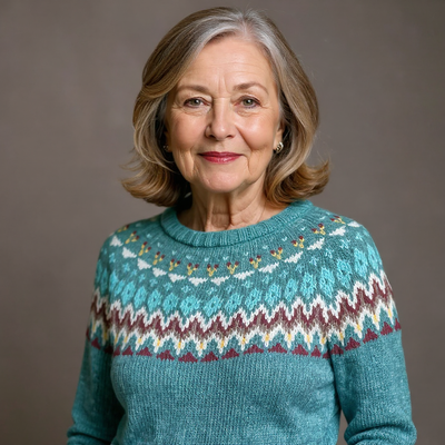 Montelle Paris™ | Pull Islandais Fait Main Meilo