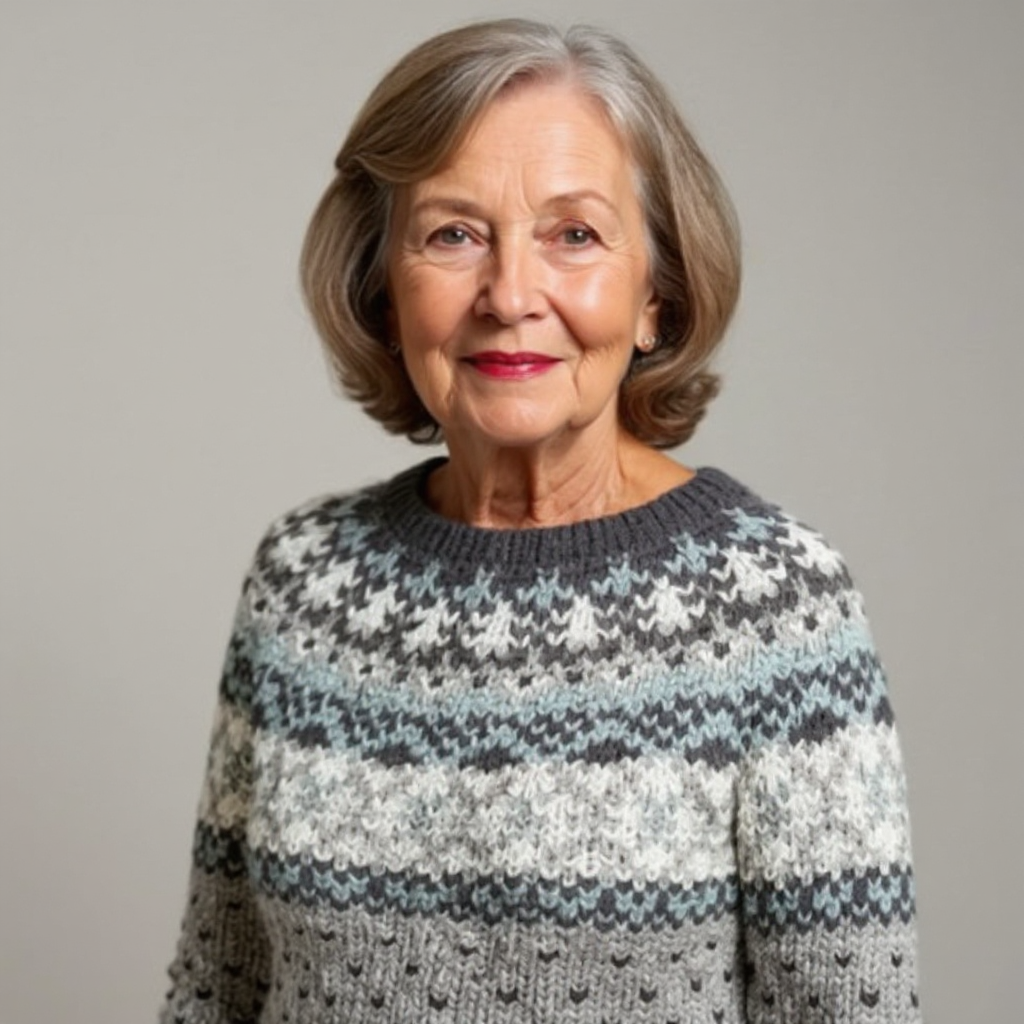 Montelle Paris™ | Pull Islandais Fait Main Amelia