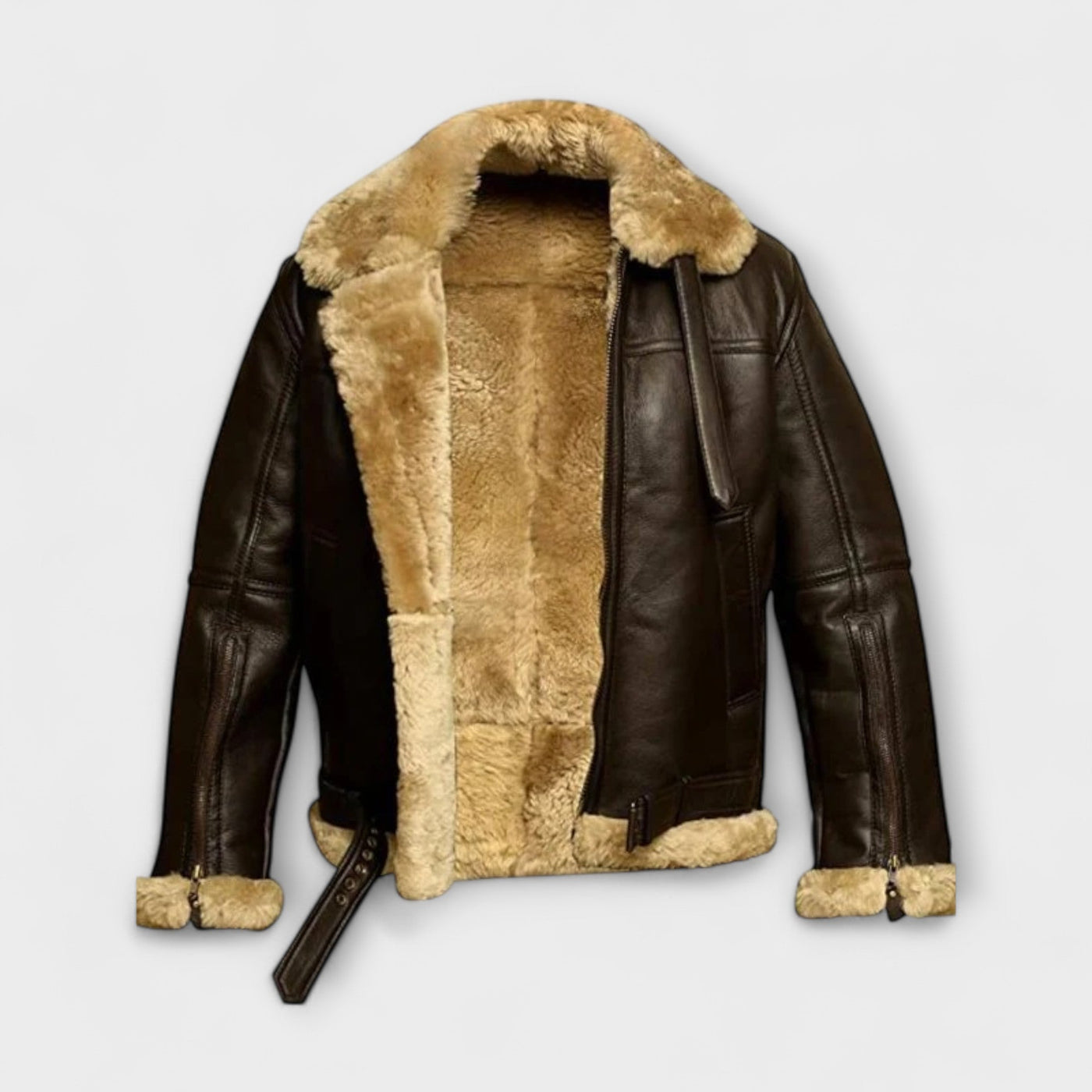 Montelle Paris™ | Veste en Cuir Iconique